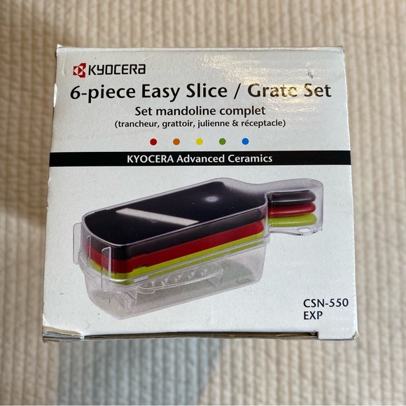 Kyocera Advanced Ceramics 6-Piece Easy Slice / Grate Set - Picture 6 of 16